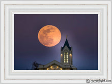 Load image into Gallery viewer, Fort Collins Night Flight Open Edition Canvas / 24 X 16 Frame C 23 3/4 31 Art
