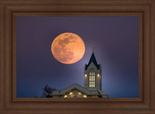 Load image into Gallery viewer, Fort Collins Night Flight Open Edition Canvas / 30 X 20 Frame C 27 3/4 37 Art
