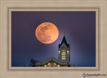 Load image into Gallery viewer, Fort Collins Night Flight Open Edition Canvas / 30 X 20 Frame I 27 3/4 37 Art
