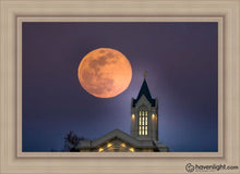 Load image into Gallery viewer, Fort Collins Night Flight Open Edition Canvas / 36 X 24 Frame I 31 3/4 43 Art
