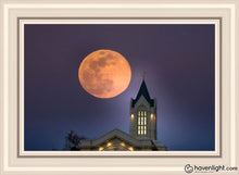 Load image into Gallery viewer, Fort Collins Night Flight Open Edition Canvas / 36 X 24 Frame W 32 3/4 44 Art
