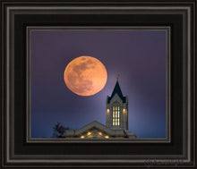 Load image into Gallery viewer, Fort Collins Night Flight Open Edition Print / 10 X 8 Frame B 12 1/4 14 Art
