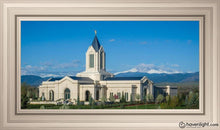 Load image into Gallery viewer, Fort Collins Shepherd Of The Rocky Mountains Open Edition Canvas / 30 X 15 Frame W 21 3/4 36 Art
