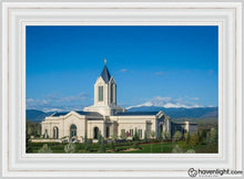 Load image into Gallery viewer, Fort Collins Shepherd Of The Rocky Mountains Open Edition Canvas / 30 X 20 Frame V 27 3/4 37 Art
