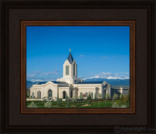 Load image into Gallery viewer, Fort Collins Shepherd Of The Rocky Mountains Open Edition Print / 10 X 8 Frame N 12 3/4 14 Art
