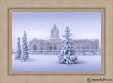 Load image into Gallery viewer, Fort Collins Storm Shelter Open Edition Canvas / 30 X 20 Frame I 27 3/4 37 Art
