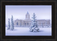 Load image into Gallery viewer, Fort Collins Storm Shelter Open Edition Canvas / 36 X 24 Frame L 32 1/4 44 Art
