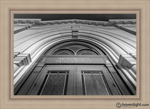 Load image into Gallery viewer, Fort Collins When In Thy Name We Speak Open Edition Canvas / 36 X 24 Frame I 31 3/4 43 Art
