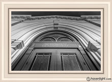 Load image into Gallery viewer, Fort Collins When In Thy Name We Speak Open Edition Canvas / 36 X 24 Frame W 32 3/4 44 Art
