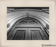 Load image into Gallery viewer, Fort Collins When In Thy Name We Speak Open Edition Print / 14 X 11 Frame L 15 1/4 18 Art
