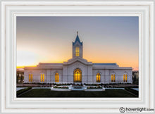 Load image into Gallery viewer, Fort Collins White Gold Open Edition Canvas / 30 X 20 Frame V 27 3/4 37 Art
