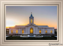 Load image into Gallery viewer, Fort Collins White Gold Open Edition Canvas / 30 X 20 Frame W 26 3/4 36 Art
