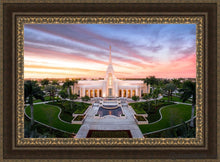 Load image into Gallery viewer, Fort Lauderdale Aerial Evening Open Edition Canvas / 36 X 24 Frame M 33 3/4 45 Art
