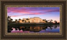 Load image into Gallery viewer, Fort Lauderdale Pink Sunrise Open Edition Canvas / 36 X 18 Frame M 27 3/4 45 Art
