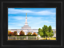 Load image into Gallery viewer, Fresno Day Panorama Open Edition Canvas / 12 X 18 Black Frame Art
