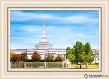 Load image into Gallery viewer, Fresno Day Panorama Open Edition Canvas / 20 X 30 White Frame Art
