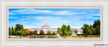 Load image into Gallery viewer, Fresno Day Panorama Open Edition Canvas / 8 X 24 White Frame Art

