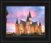 Load image into Gallery viewer, From The Ashes Rekindling Flame Of Faith - Provo City Center Open Edition Canvas / 11 X 14 Black
