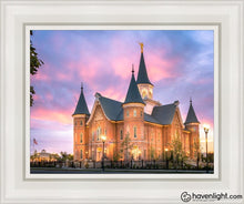 Load image into Gallery viewer, From The Ashes Rekindling Flame Of Faith - Provo City Center Open Edition Canvas / 11 X 14 White
