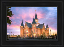 Load image into Gallery viewer, From The Ashes Rekindling Flame Of Faith - Provo City Center Open Edition Canvas / 14 X 21 Black
