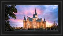 Load image into Gallery viewer, From The Ashes Rekindling Flame Of Faith - Provo City Center Open Edition Canvas / 15 X 30 Black
