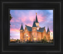 Load image into Gallery viewer, From The Ashes Rekindling Flame Of Faith - Provo City Center Open Edition Canvas / 8 X 10 Black
