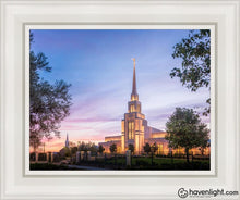 Load image into Gallery viewer, Gila Valley Blue Hour Open Edition Canvas / 11 X 14 White Frame Art
