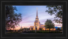 Load image into Gallery viewer, Gila Valley Blue Hour Open Edition Canvas / 15 X 30 Black Frame Art
