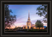 Load image into Gallery viewer, Gila Valley Blue Hour Open Edition Canvas / 20 X 30 Black Frame Art
