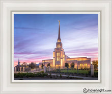 Load image into Gallery viewer, Gila Valley Sunset Open Edition Canvas / 11 X 14 White Frame Art
