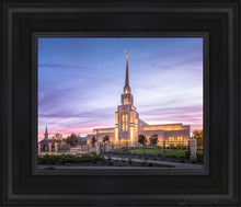 Load image into Gallery viewer, Gila Valley Sunset Open Edition Canvas / 8 X 10 Black Frame Art
