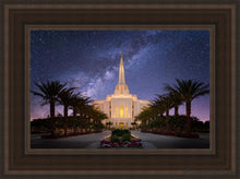 Load image into Gallery viewer, Gilbert Celestial Open Edition Canvas / 12 X 18 Brown Frame Art
