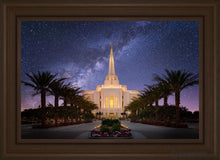 Load image into Gallery viewer, Gilbert Celestial Open Edition Canvas / 20 X 30 Brown Frame Art

