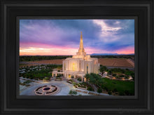 Load image into Gallery viewer, Gilbert Desert Sky Lights Of Hope Open Edition Canvas / 12 X 18 Black Frame Art
