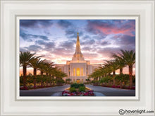 Load image into Gallery viewer, Gilbert Garden Oasis Open Edition Canvas / 12 X 18 White Frame Art
