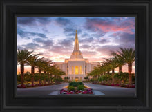 Load image into Gallery viewer, Gilbert Garden Oasis Open Edition Canvas / 14 X 21 Black Frame Art
