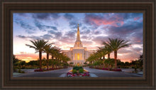 Load image into Gallery viewer, Gilbert Garden Oasis Open Edition Canvas / 15 X 30 Brown Frame Art
