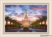 Load image into Gallery viewer, Gilbert Garden Oasis Open Edition Canvas / 20 X 30 White Frame Art
