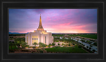 Load image into Gallery viewer, Gilbert Pink Sunrise Open Edition Canvas / 15 X 30 Black Frame Art
