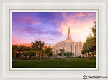 Load image into Gallery viewer, Gilbert Sunset Panorama Open Edition Canvas / 14 X 21 White Frame Art
