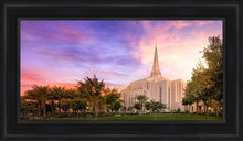 Load image into Gallery viewer, Gilbert Sunset Panorama Open Edition Canvas / 15 X 30 Black Frame Art

