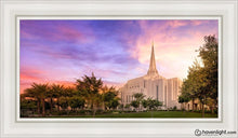 Load image into Gallery viewer, Gilbert Sunset Panorama Open Edition Canvas / 15 X 30 White Frame Art
