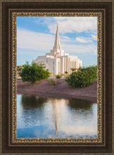 Load image into Gallery viewer, Gilbert Temple Late Afternoon Open Edition Canvas / 24 X 36 Frame M 45 3/4 33 Art
