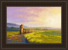 Load image into Gallery viewer, Going Home Open Edition Canvas / 24 X 36 Brown Frame Art
