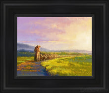 Load image into Gallery viewer, Going Home Open Edition Canvas / 8 X 10 Black Frame Art
