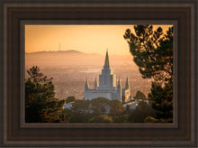 Load image into Gallery viewer, Golden Oakland Open Edition Canvas / 12 X 18 Brown Frame Art
