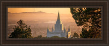 Load image into Gallery viewer, Golden Oakland Open Edition Canvas / 12 X 36 Brown Frame Art
