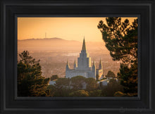 Load image into Gallery viewer, Golden Oakland Open Edition Canvas / 14 X 21 Black Frame Art
