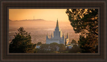 Load image into Gallery viewer, Golden Oakland Open Edition Canvas / 15 X 30 Brown Frame Art
