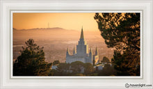 Load image into Gallery viewer, Golden Oakland Open Edition Canvas / 15 X 30 White Frame Art
